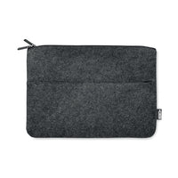 RPET felt zipped laptop bag 14"