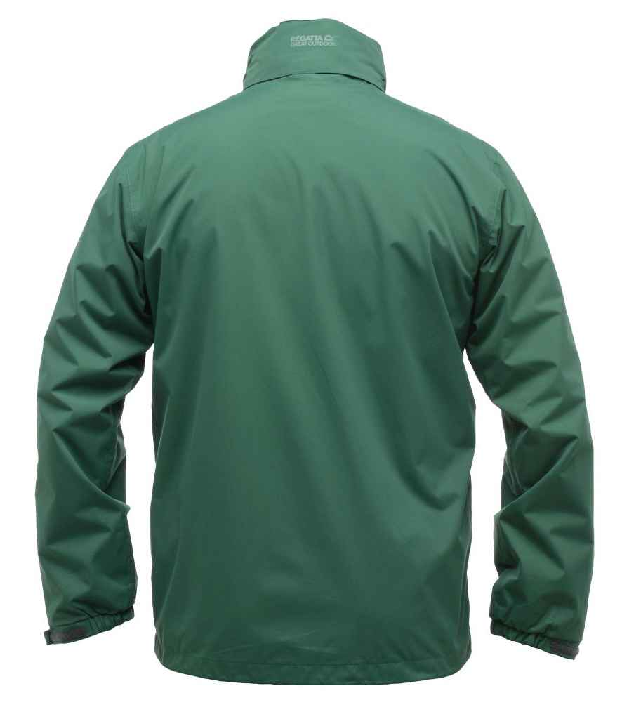 Regatta Ardmore Waterproof Shell Jacket Bottle Green/Seal Grey