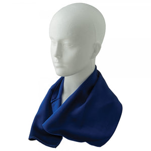 Printed Small Square Silk Scarf