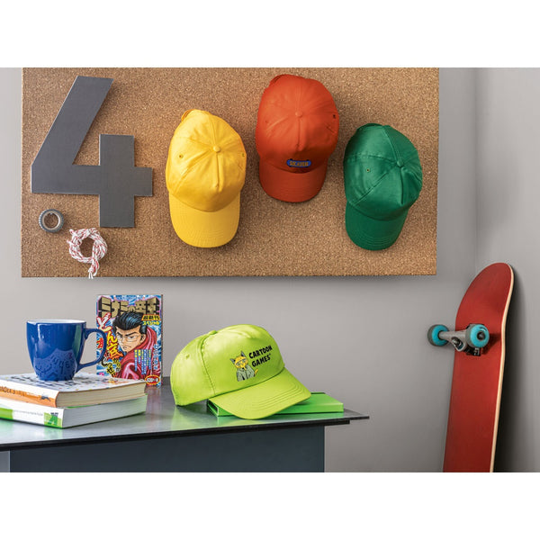 CAMPBEL. Polyester cap Green