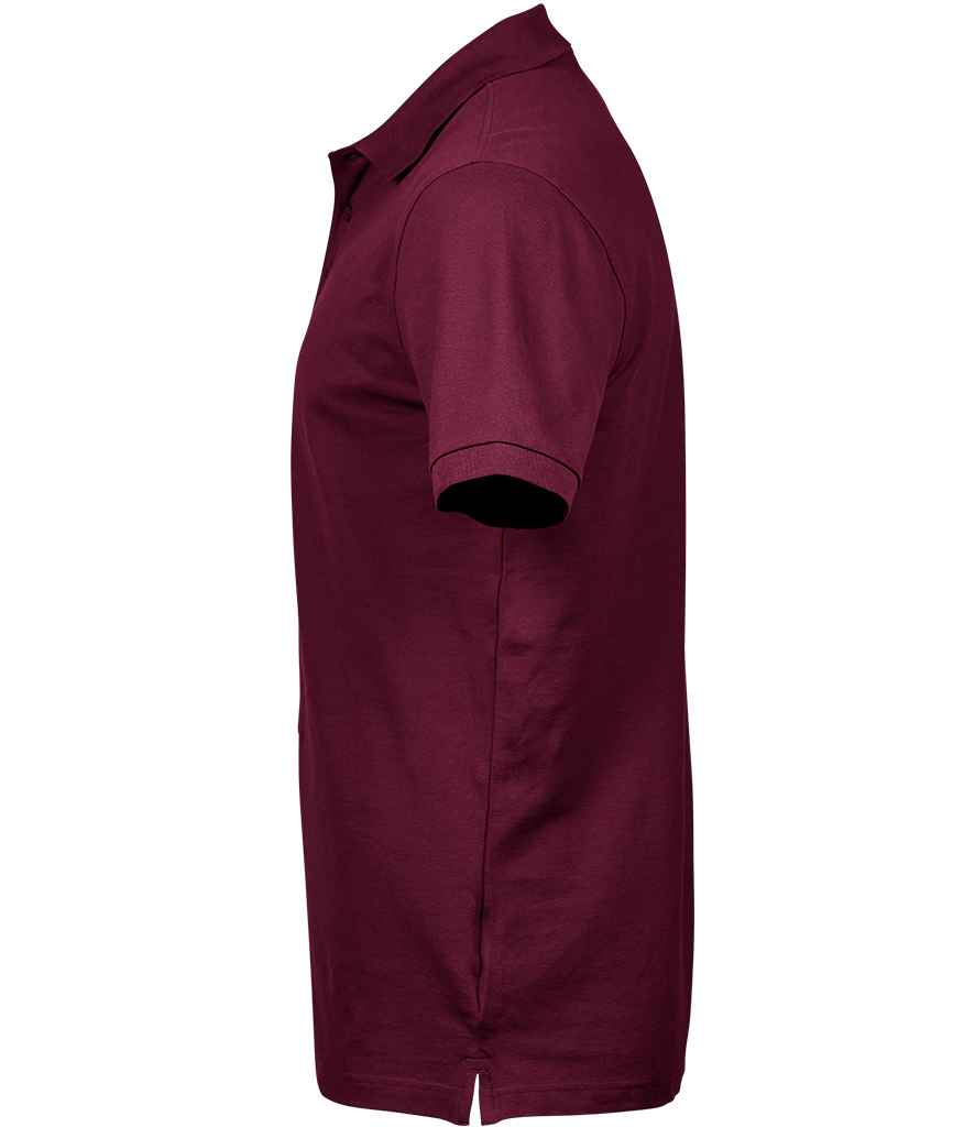 Tee Jays Luxury Stretch Piqué Polo Shirt Wine