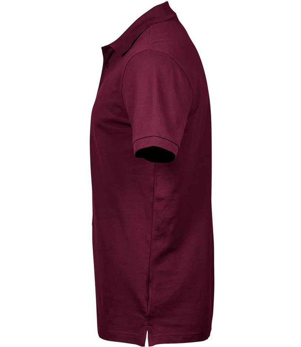 Tee Jays Luxury Stretch Piqué Polo Shirt Wine
