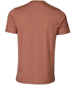 Canvas Unisex Crew Neck T-Shirt Terracotta