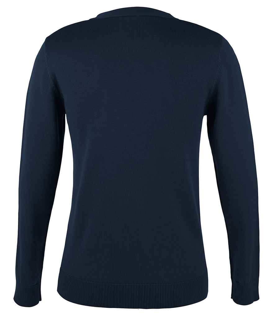 Branded SOL'S Ladies Golden Cotton Acrylic V Neck Cardigan