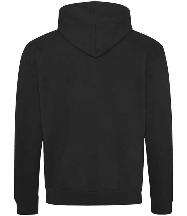 AWDis Varsity Zoodie Jet Black/Orange Crush