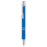 Ball pen in rubberised finish | Branded Metal Pen