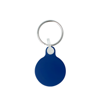 30mm Circle Keyring