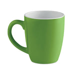 Branded Ceramic coloured mug 290 ml