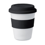 Branded PP tumbler with silicone lid