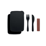 Branded Lunch box with cutlery