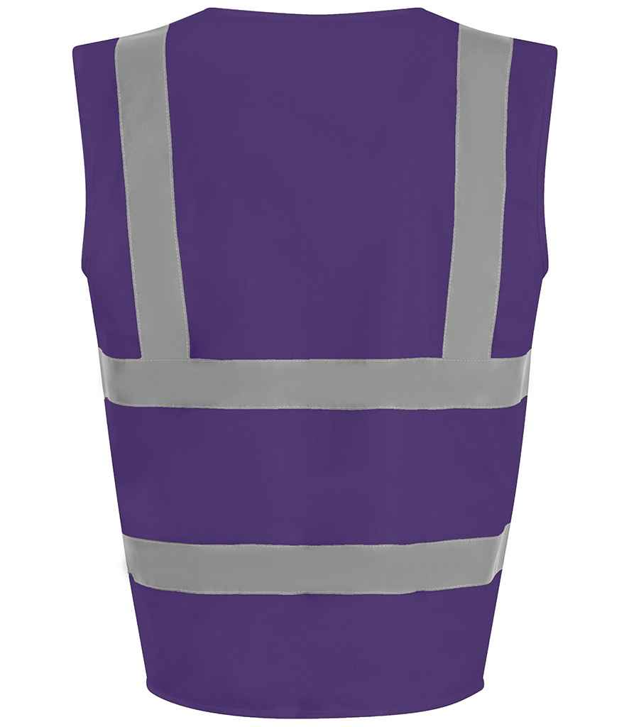Pro RTX High Visibility Waistcoat Purple
