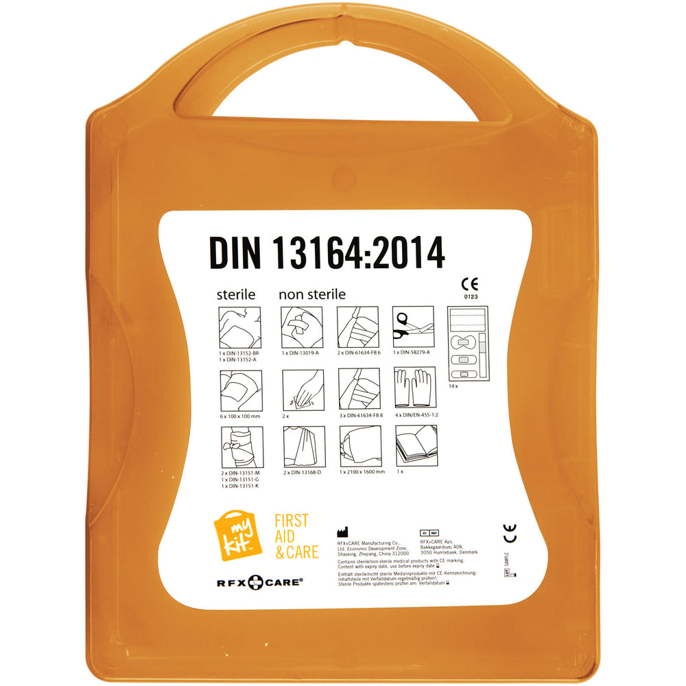 Branded MyKit DIN first aid kit