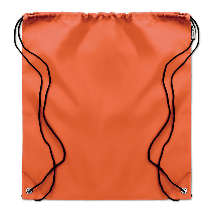 Branded 190T RPET drawstring bag
