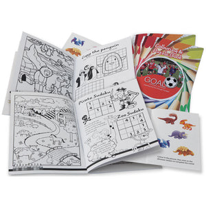 Sticker Activity Book with 2 x A6 Sticker Sheets