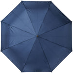 Branded Bo 21" foldable auto open/close recycled PET umbrella