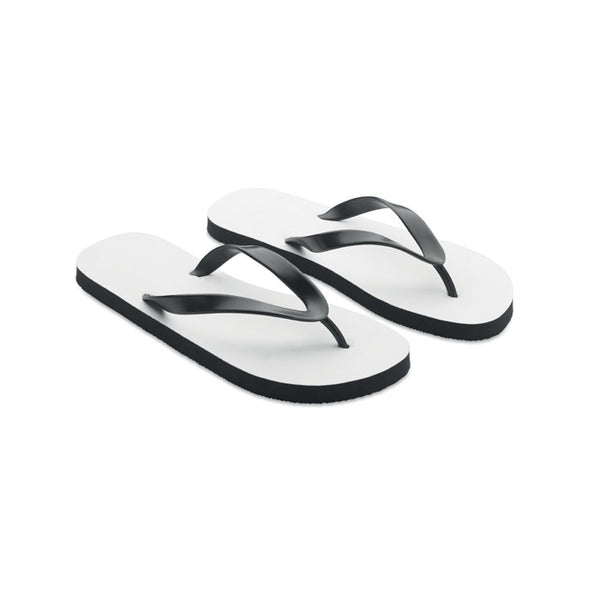Branded Sublimation beach slippers M