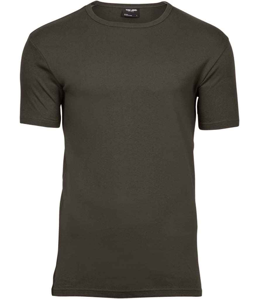Tee Jays Interlock T-Shirt Dark Olive