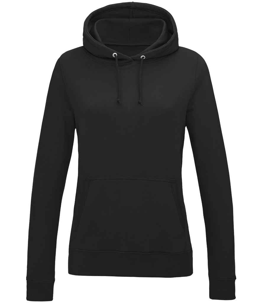 AWDis Ladies College Hoodie Jet Black