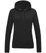 AWDis Ladies College Hoodie Jet Black