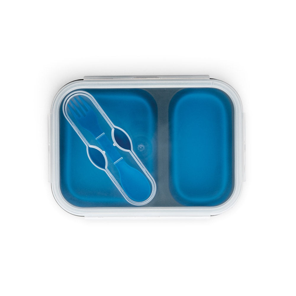 DILL. Lunch Box. Retractable hermetic box in silicone and PP (480 and 760 mL)