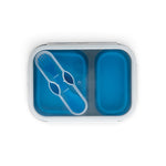 DILL. Lunch Box. Retractable hermetic box in silicone and PP (480 and 760 mL)