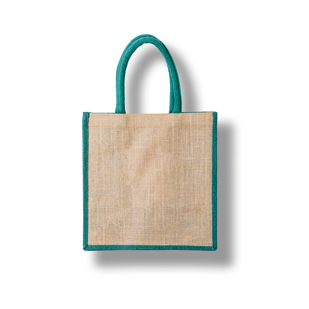 Malmo Accented Medium Jute Bag