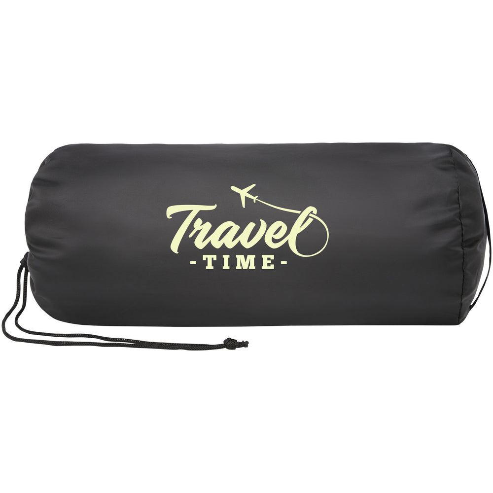 Branded Lily GRS certified RPET coral fleece blanket