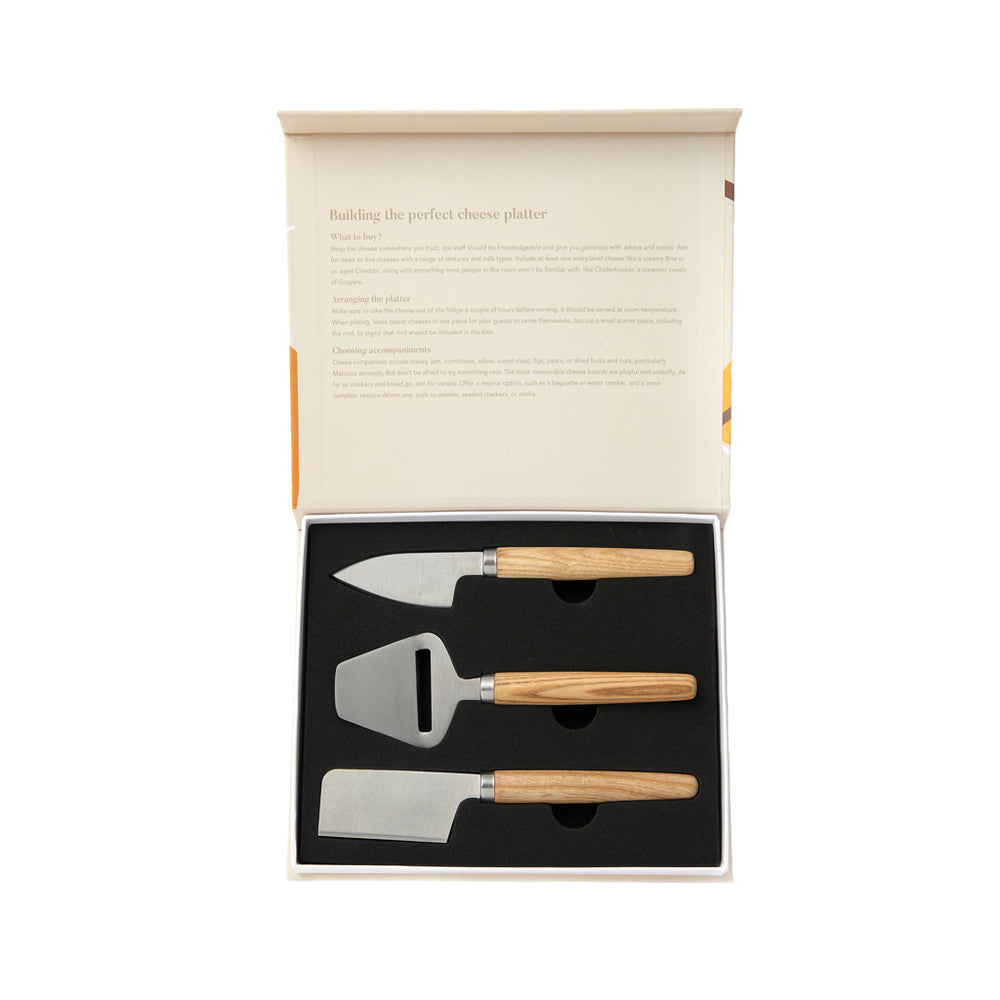 Branded VINGA Retro cheese set