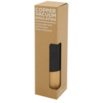 Torne 540 ml copper vacuum insulated stainless steel bottle with bamboo outer wall