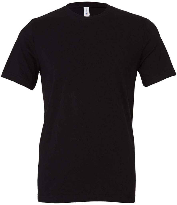 Canvas Unisex Crew Neck T-Shirt Black