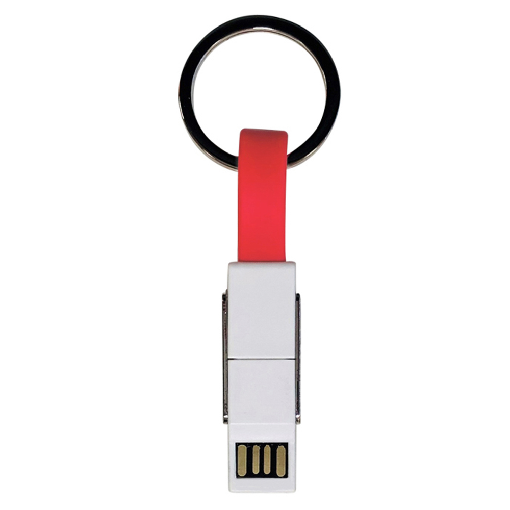 4-in-1 Keyring Charging Cable