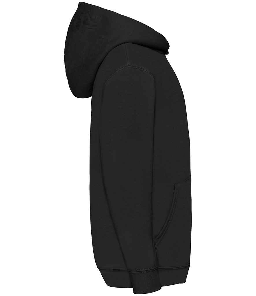 Fruit of the Loom Kids Classic Hooded Sweatshirt Black