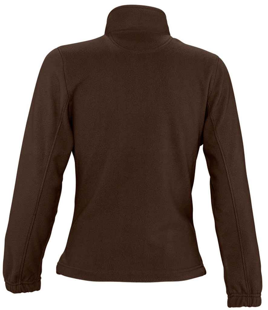 SOL'S Ladies North Fleece Jacket Dark Chocolate