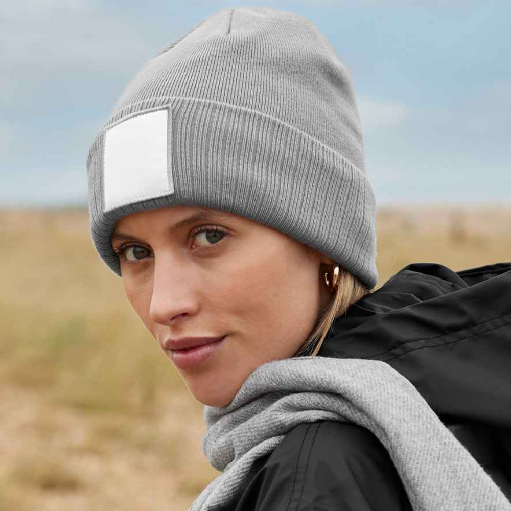 Beechfield Appliqué Patch Beanie