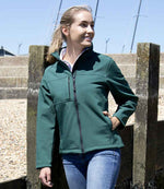 Result Ladies Classic Soft Shell Jacket Bottle Green