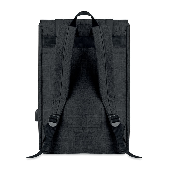 Branded Backpack in 600D polyester