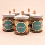 Branded 4 Cake Jars (Strawberry)