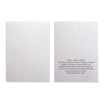 Seed Pack in White Paper Envelope Poppy