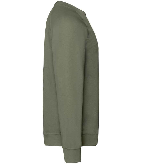 Fruit of the Loom Classic Raglan Sweatshirt Classic Olive