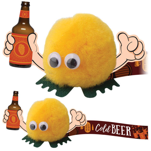Food Themed Logobug Handholders Beer Bottle Handholder