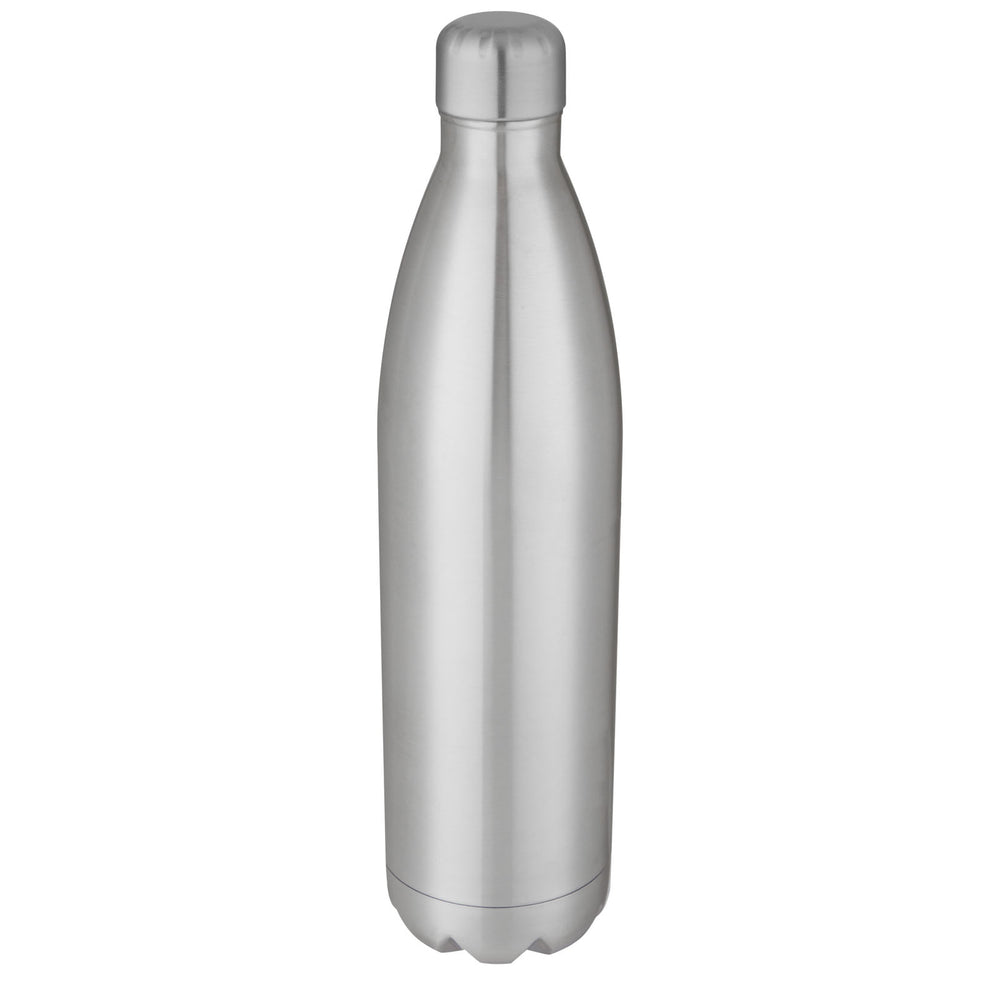 Branded Cove 1 L vacuum insulated stainless steel bottle