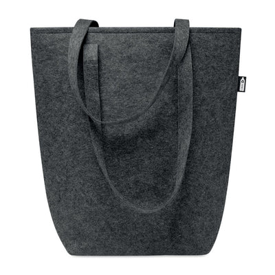 RPET felt shopping bag with Gusset