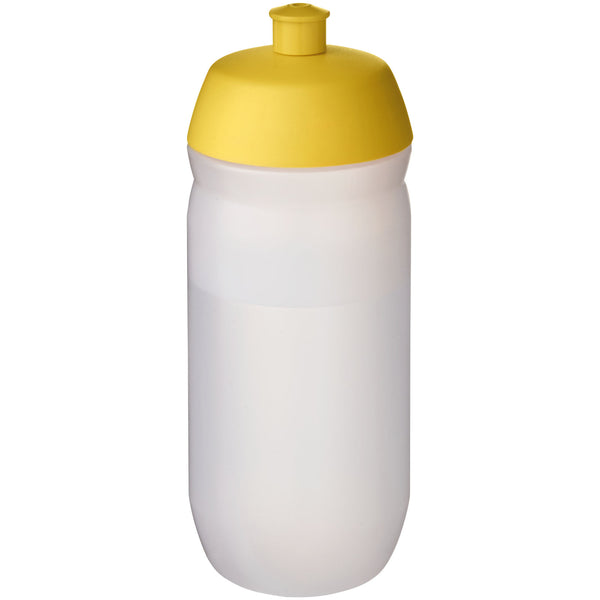 Branded HydroFlex™ Clear 500 ml squeezy sport bottle