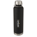 Branded Thor 1 L copper vacuum insulated water bottle