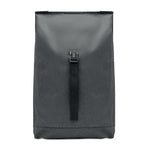 Branded 600D RPET 2 tone roll top backpack