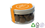 100ml Clear Pot with Chocolate Covered Raisins