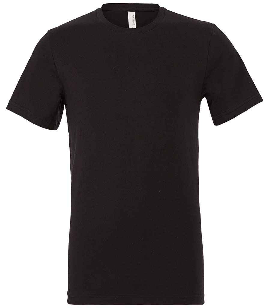 Canvas Unisex Crew Neck T-Shirt Vintage Black