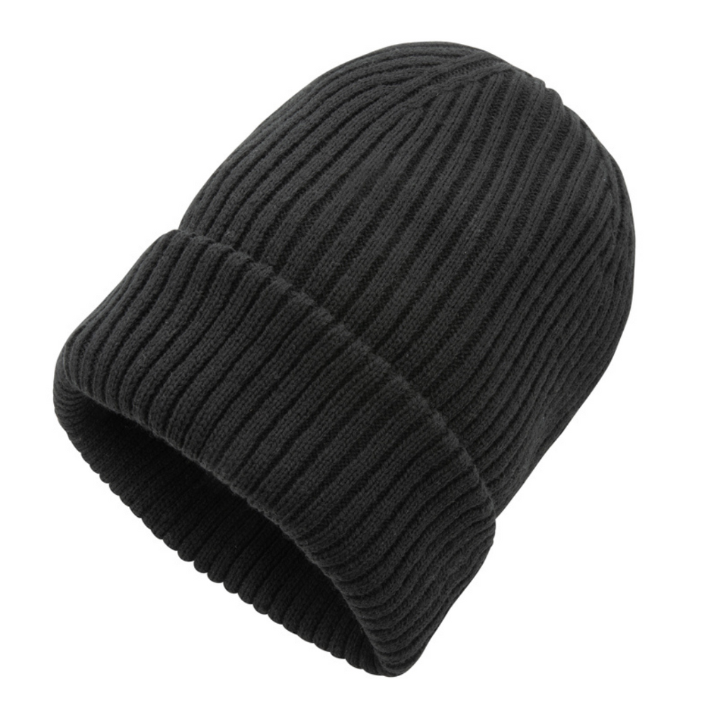 Branded Impact AWARE™ Polylana® double knitted beanie