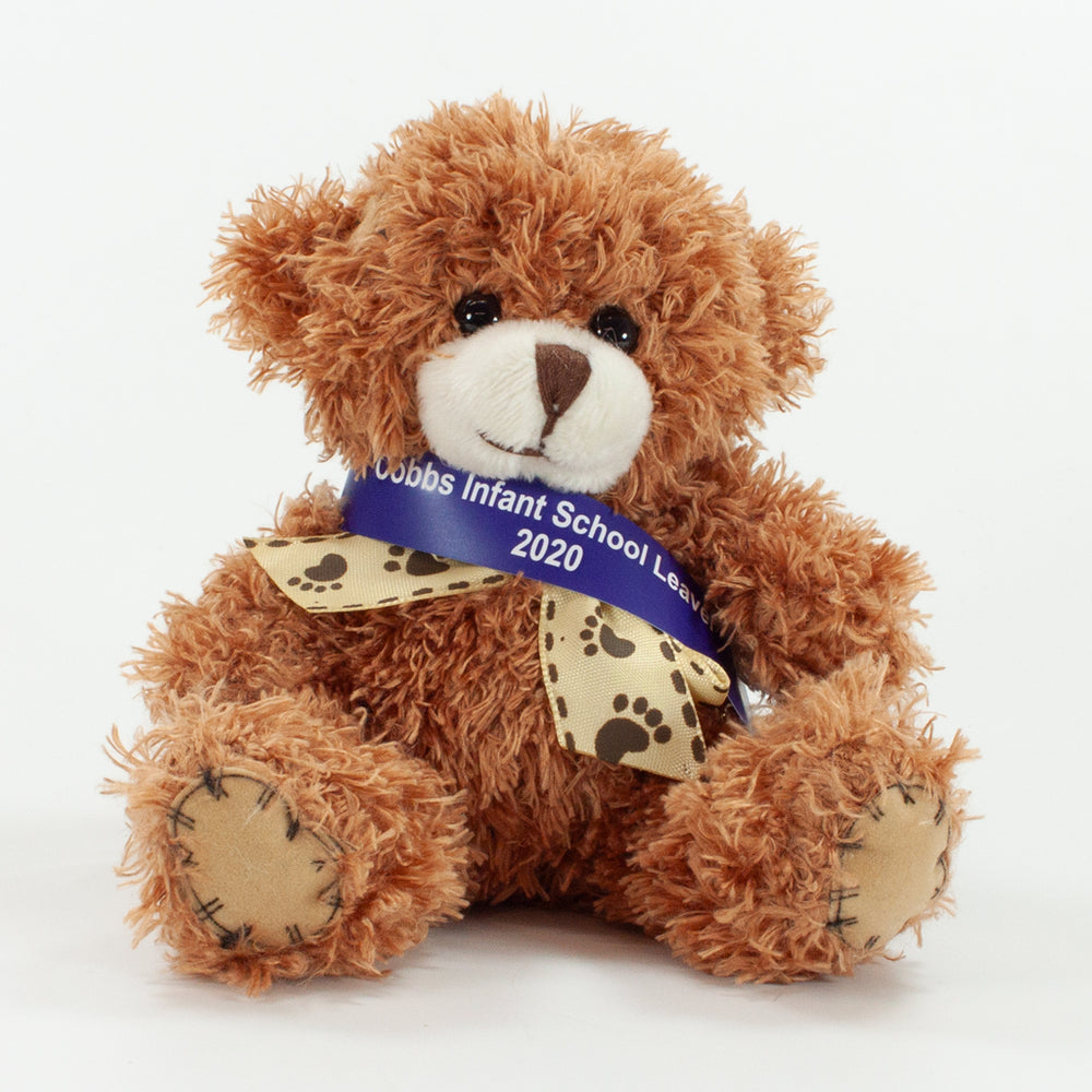 Sash Bear I 12cm Paw Bear, Cinnamon