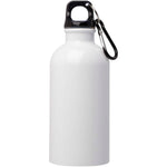 Oregon 400 ml RCS certified single wall stainless steel water bottle with carabiner